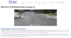 Desktop Screenshot of goffengineering.com