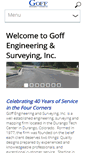 Mobile Screenshot of goffengineering.com